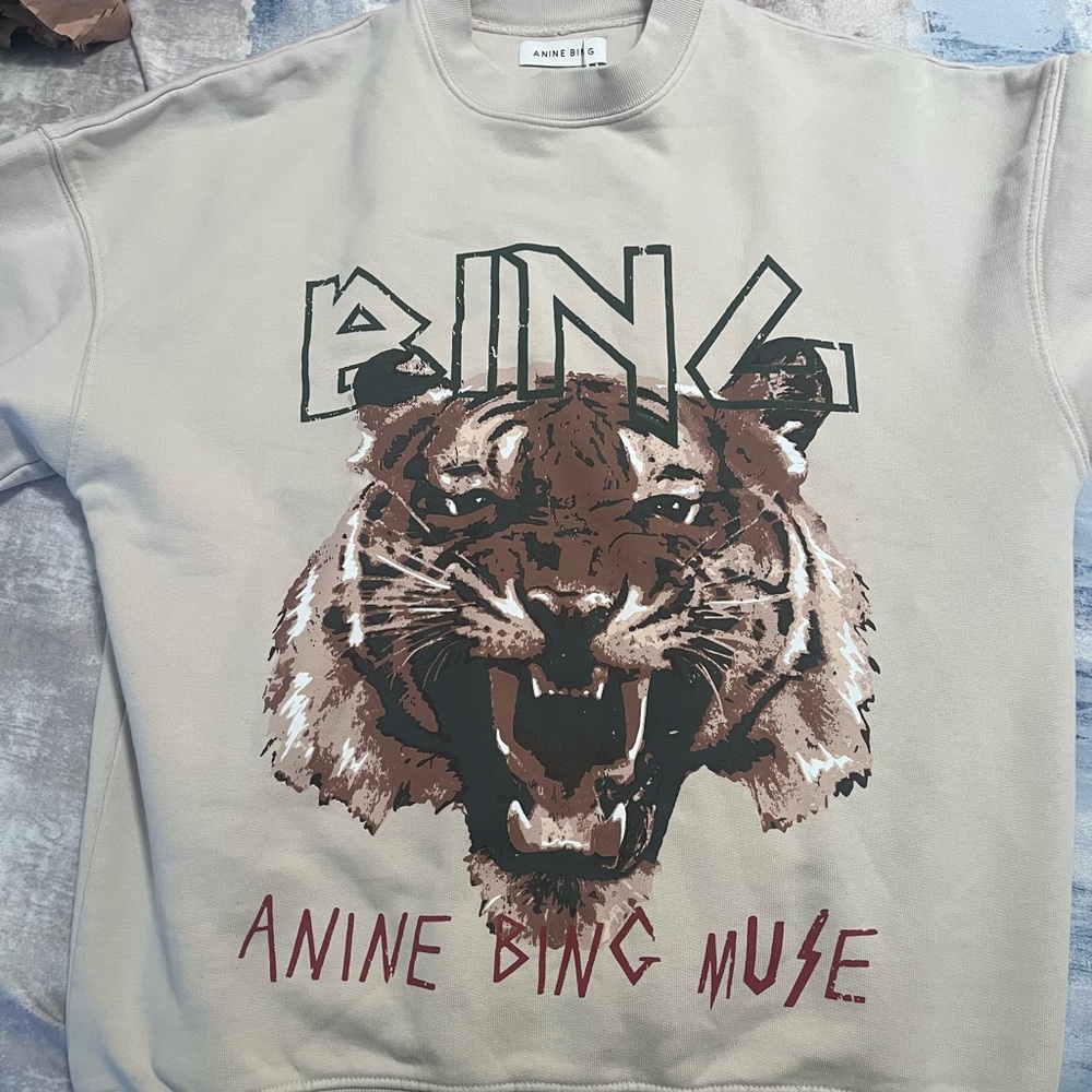 Anine Bing Tiger Sweatshirt - NWT